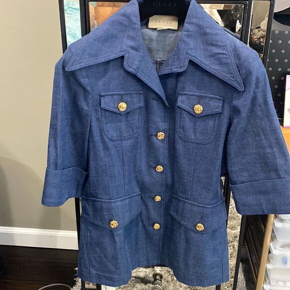 Brand new Gucci denim jacket - Picture 2 of 13